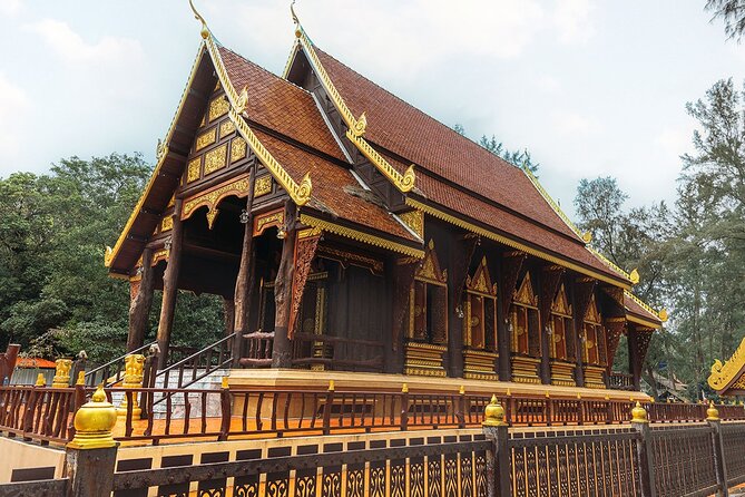 Phang Nga Full Day: Rafting, Temple, Waterfall + Phuket transfer - Sarasin Bridge and the crossing into Phang Nga
