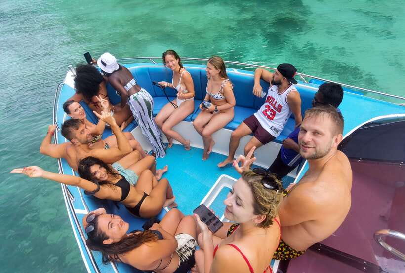 Phi Phi: Half-Day Speedboat Tour with Maya Bay & Snorkel - Snorkeling, reef fish, and possible blacktip sharks