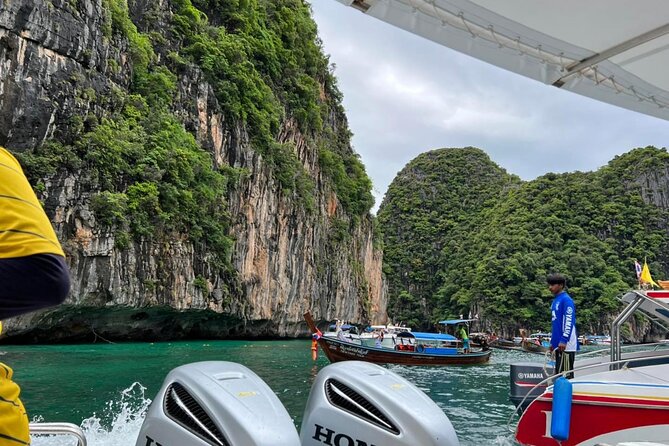Phi Phi Islands and Maya Bay Tour by Speedboat from Krabi - Viking Cave from the water