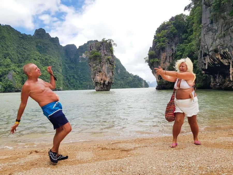 Phuket: James Bond & Phang Nga Island Day Trip - Speedboat views across Phang Nga Bay