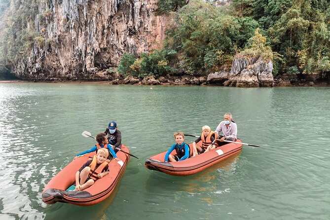 Phuket: Phang Nga Bay Bioluminescent Plankton and Sea Canoes tour - James Bond Island is famous, photogenic, and fairly short