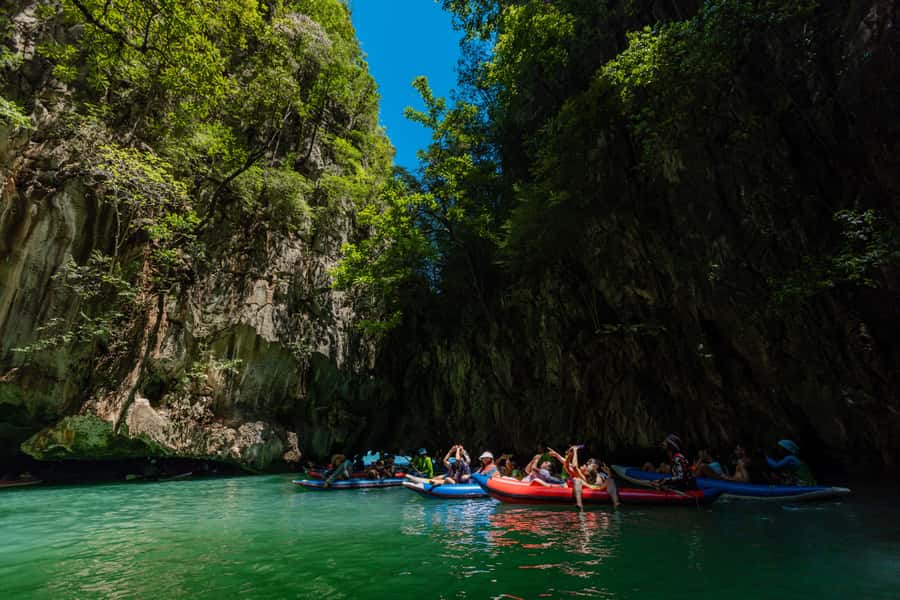 Phuket: Phang Nga Bay Lunch and Dinner Sunset Party Cruise - Why the bay scenery works best from the boat