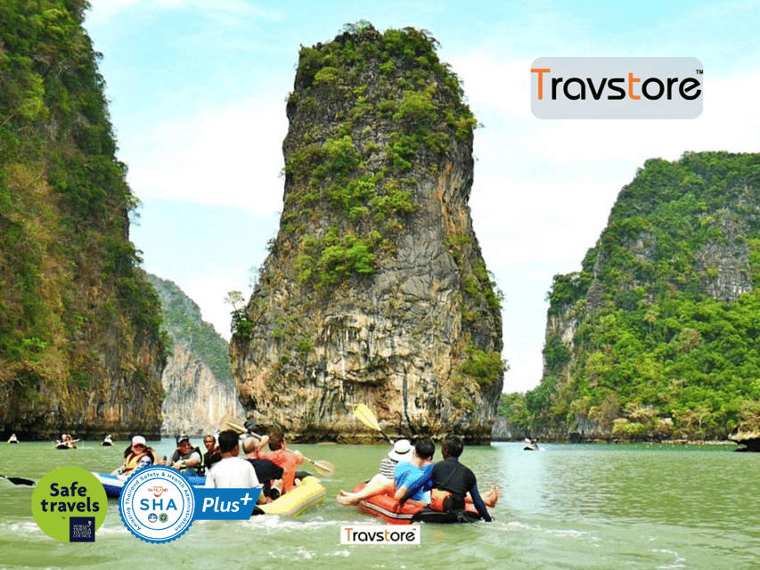 Phuket: Phang Nga (James Bond) Island - Big Boat Tour - James Bond Island and the famous limestone view