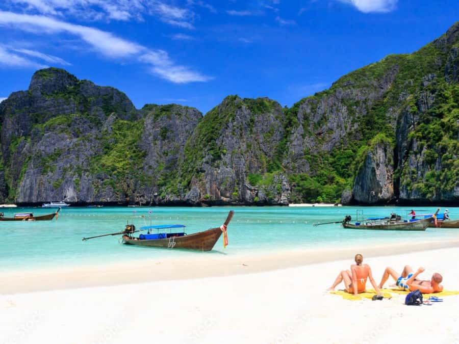 Phuket; Phi Phi, Maya Bay, Bamboo or Khai Island Speedboat - Bamboo Island or Khai Island: your first swim