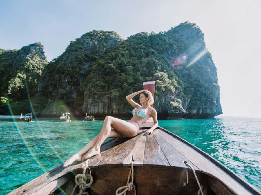 Phuket; Phi Phi, Maya Bay, Bamboo or Khai Island Speedboat - Monkey Beach and the limits of a photo stop