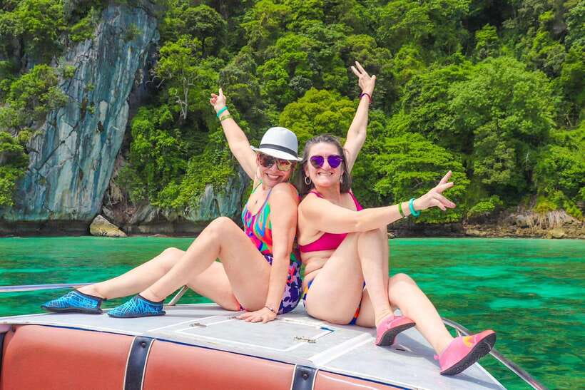 Phuket: PhiPhi, Maya Bay & Khai Island Day Tour with Lunch - Phi Phi Don brings lunch and breathing room