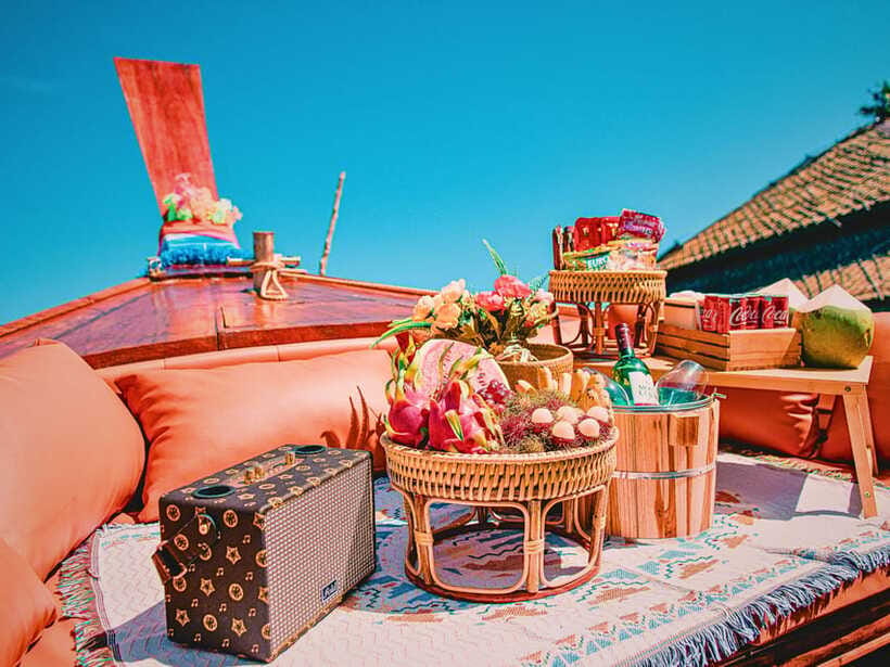 Phuket: Private Luxury Vintage Boat Trip to Phang Nga Bay - Passing Lod Cave by boat