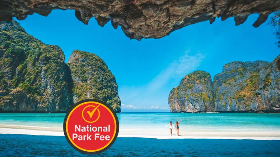 Phuket: Speedboat Day Trip to Phi Phi and Maya Bay - Phi Phi Le and the first look at the cliffs