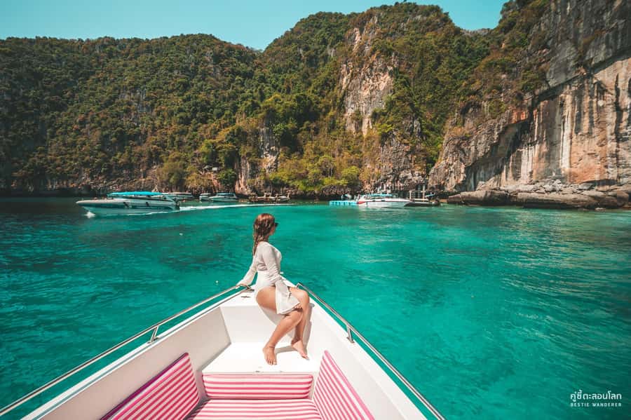 Phuket: Speedboat Day Trip to Phi Phi and Maya Bay - Maya Bay after The Beach