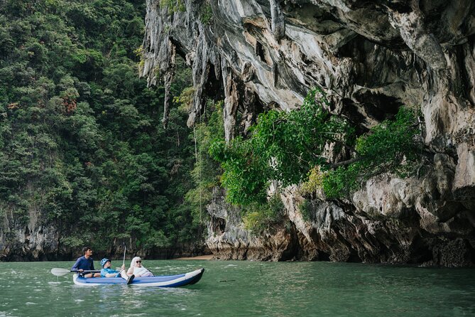 Phuket Sunset Big Boat Trip To Phang Nga Bay & James Bond Island - James Bond Island after the day crowds