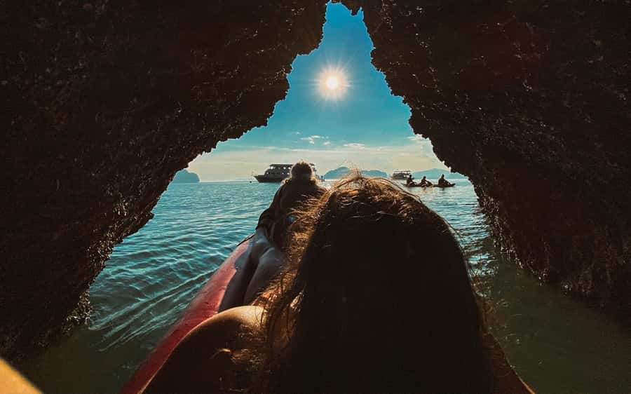 Phuket: Sunset Dinner in Phang Nga Bay by Big Boat - Hong Island’s canoe route into the lagoons