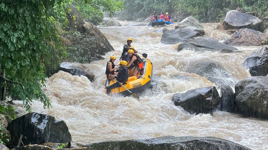 Phuket: White Water Rafting in Phang Nga (Early Bird) - Monkey Cave adds a short cultural stop