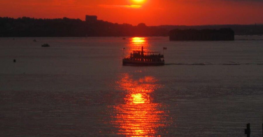 Portland: Casco Bay Sunset and Lighthouse Cruise - The first view of Portland’s waterfront