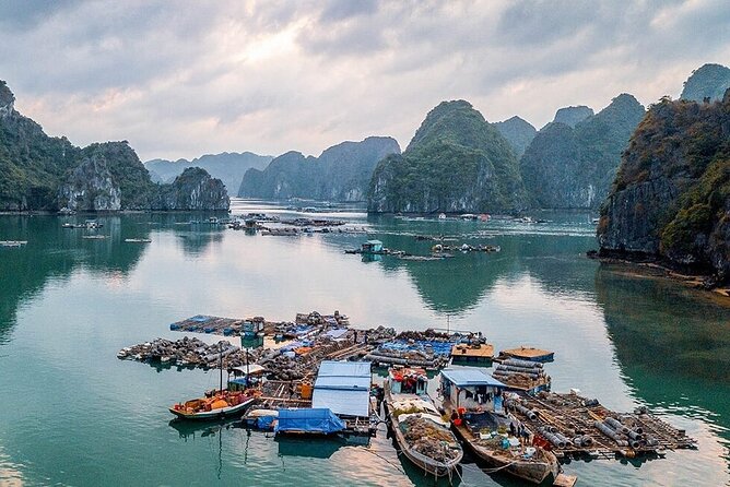 Premium Halong Bay Cruise – All Inclusive from Hanoi or Halong - Sunset Tea and the Ride Back