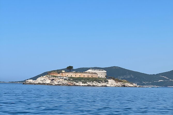 Private Blue Cave Adventure with Views of Boka Bay(up to 6pax) - Mamula fortress, Montenegro’s old island prison