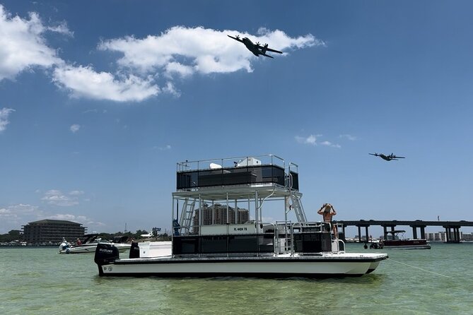 Private Destin Harbor Boat Tour Adventure - Crab Island: The Active Part of the Outing