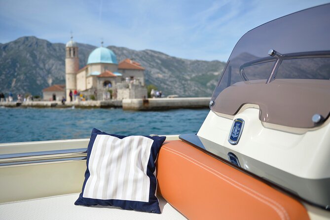 Private Guided Tour in Kotor Bay with Speedboat Food and Wine - Visiting Our Lady of the Rocks