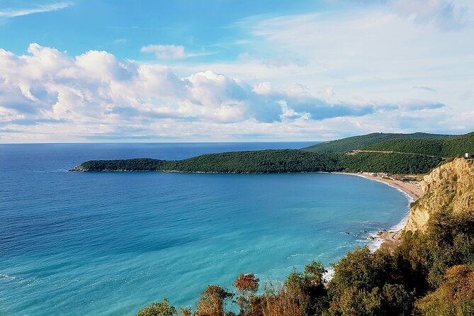 Private Montenegro Tour from Dubrovnik (incl. Bay of Kotor and Budva Riviera) - Sveti Stefan from the Adriatic highway