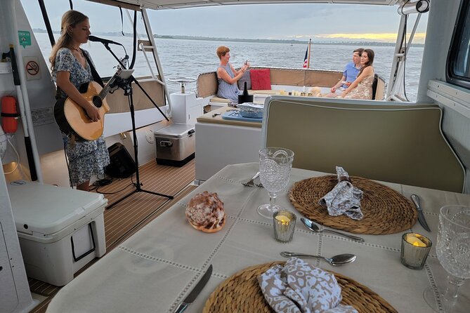 Private Sunset Harbor Tour 20 passenger party Yacht Kismet - The crew shapes the feel of the evening