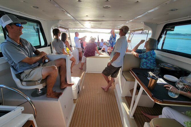 Private Sunset Harbor Tour 20 passenger party Yacht Kismet - Music, drinks, and water time make this more than sightseeing