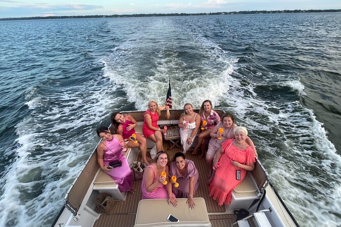 Private Sunset Harbor Tour 20 passenger party Yacht Kismet - The Battery gives you Charleston’s city-on-the-water view