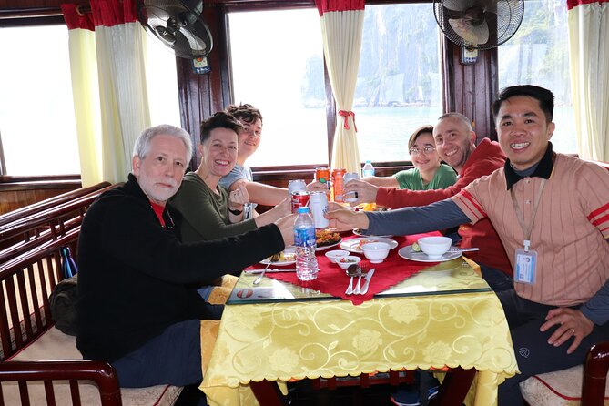 PRIVATE TOUR HALONG BAY ONE DAY with Cave, Kayaking, Bamboo Boat - Fighting Cocks and Incense Burner Island