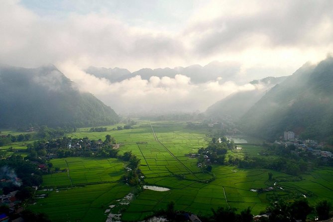 Pu Luong - Ninh Binh - Halong Bay 5 days - Day two: bridges, Thai villages, and bamboo waterwheels