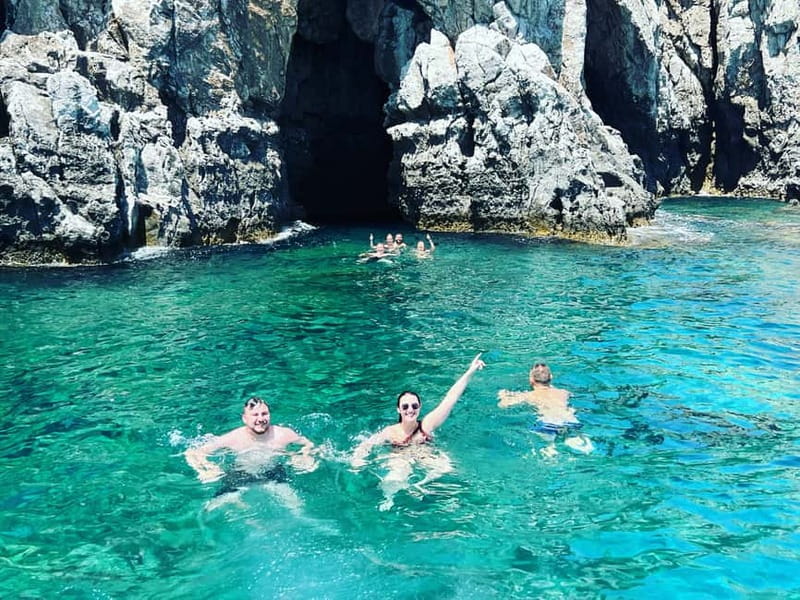Rhodes: Anthony Quinn Bay & Sea Caves Snorkeling Cruise - Alikies caves, the final scenic stop