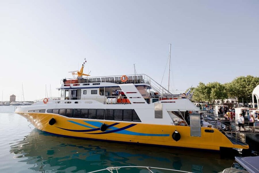 Rhodes: Boat Trip to Symi - Panormitis & St. George Bay - Panormitis Monastery in a 45-minute stop