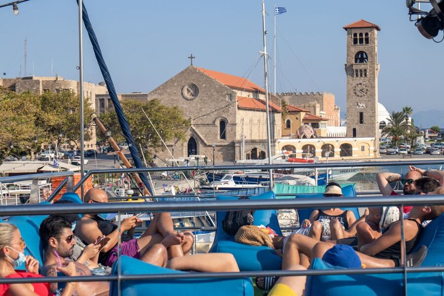 Rhodes: Full Day East Coast Bay to Bay Boat Trip with Lunch - What the $68 price really covers