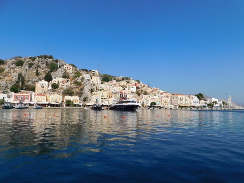 Rhodes Town: Boat Trip to Symi Island and St Marina Bay - Comfort, seating, and the return to Rhodes