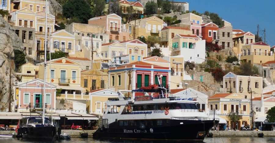 Rhodes Town: Boat Trip to Symi Island and St Marina Bay - Meeting the Rizos Cruises boat in Rhodes