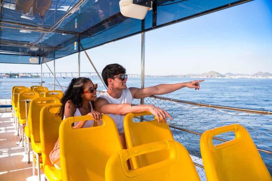 Rio: Boat Tour of Guanabara Bay - Seating, sound, and comfort aboard