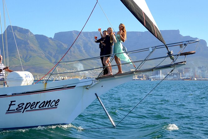 Sailing in Table Bay Cape Town aboard a Classic Schooner - Boarding at the V&A Waterfront