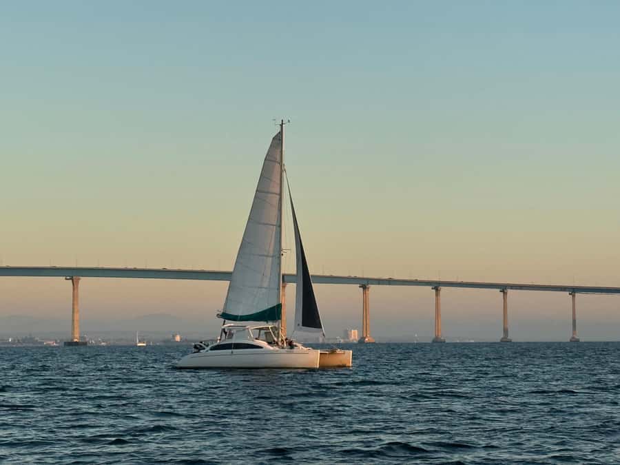 San Diego Bay: 2.5 hour Pure Catamaran Sailing Cruise - Practical preparation for 2.5 hours afloat