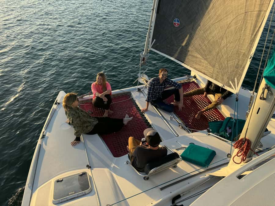 San Diego Bay: 2.5 hour Pure Catamaran Sailing Cruise - Who will enjoy this sail most?