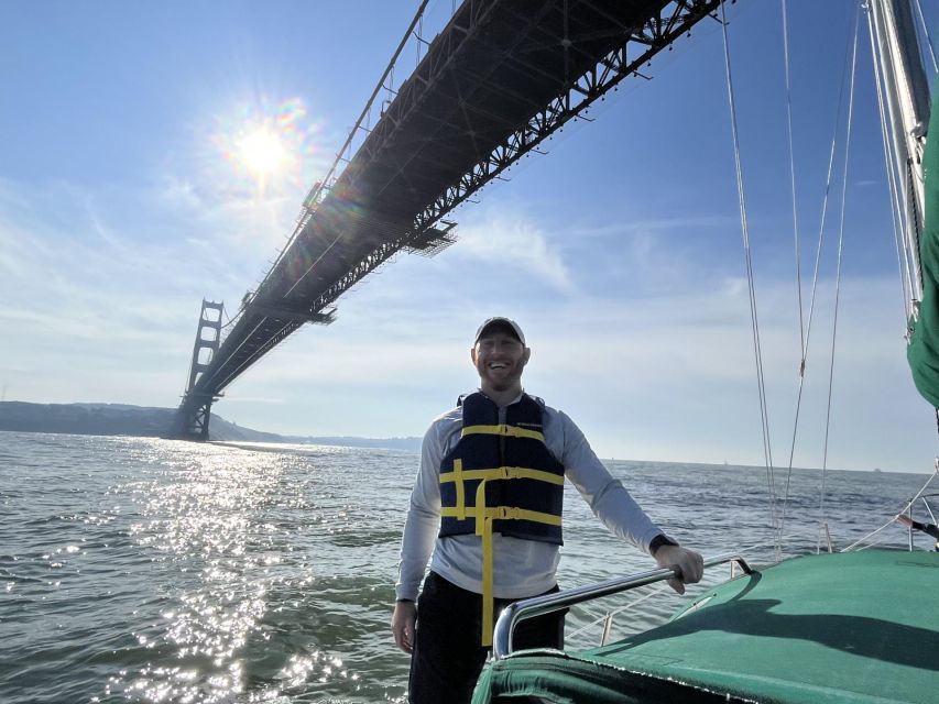 SAN FRANCISCO: (2hr) SUNSET Sailing Experience on SF Bay - Returning toward Sausalito as night arrives