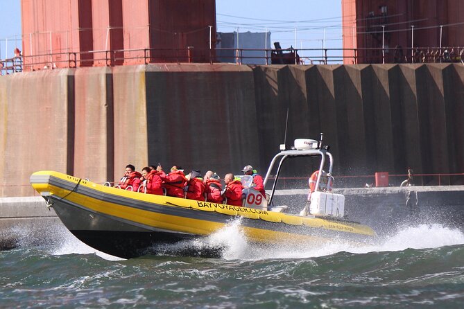 San Francisco Bay Adventure Sightseeing Cruise - The Golden Gate Bridge from the water