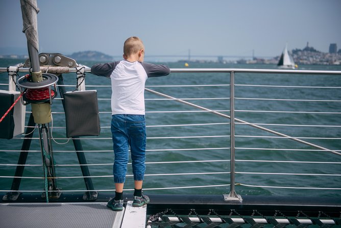 San Francisco Bay Sailing Cruise - Sausalito and the return across the bay