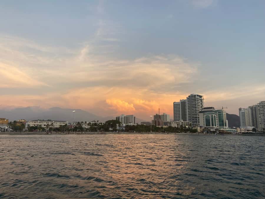 Santa Marta: Sunset Cruise Around the Bay - Santa Marta Bay looks best from the water