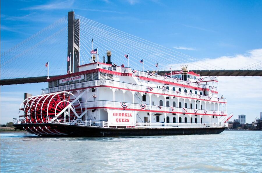 Savannah: Riverboat Narrated Harbor Sightseeing Cruise - Savannah’s river, from historic wharf to working port