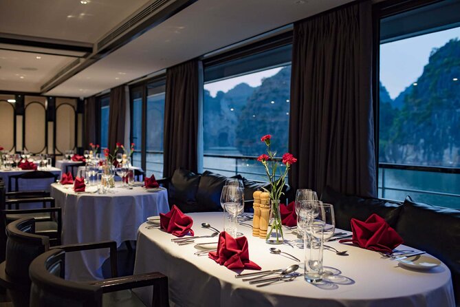 Scarlet Pearl Cruise - The Pearl of Ha Long Bay - 2 Days 1 Night - Sang Cave and the karst scenery