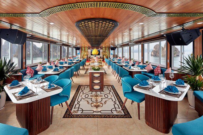 Sea Lion Luxury 5-Star Halong Day Cruise,Buffet Lunch,Shuttle Bus - Surprise Cave, Halong Bay’s big underground stop