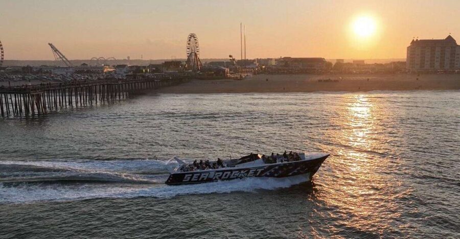 Sea Rocket Sunset & OC Harbor Cruise in Ocean City, MD - Key points to know before boarding