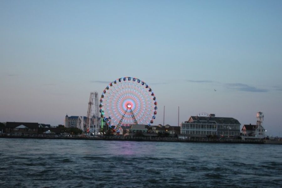 Sea Rocket Sunset & OC Harbor Cruise in Ocean City, MD - Sunset views depend on the sky, not the brochure