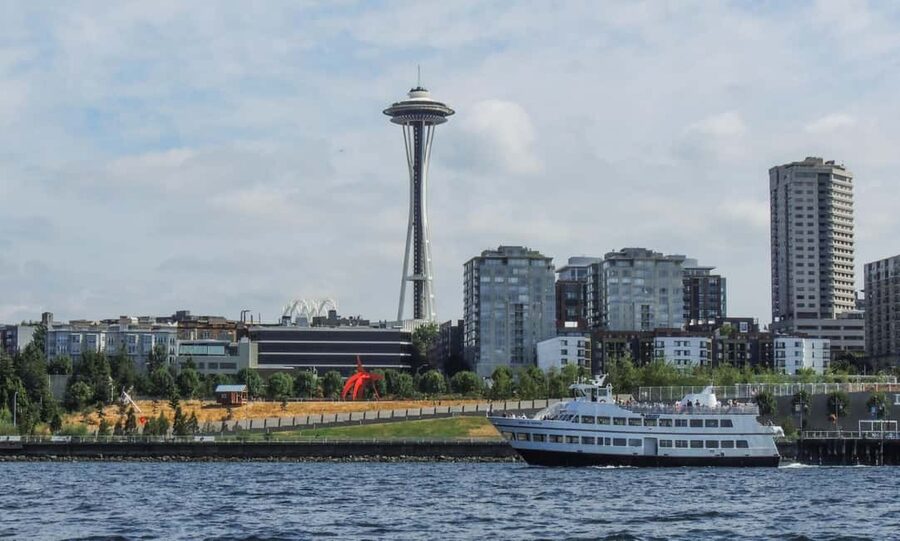 Seattle: Harbor Cruise with Local Guide - T-Mobile Park, Smith Tower, and the downtown frame