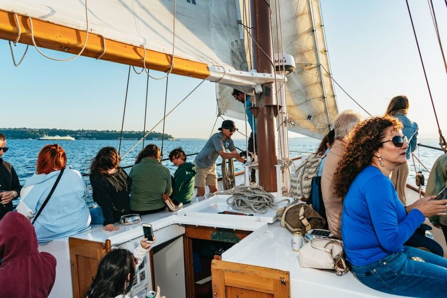 Seattle: Tall Sailboat Sunset Harbor Cruise - What the $79 price delivers