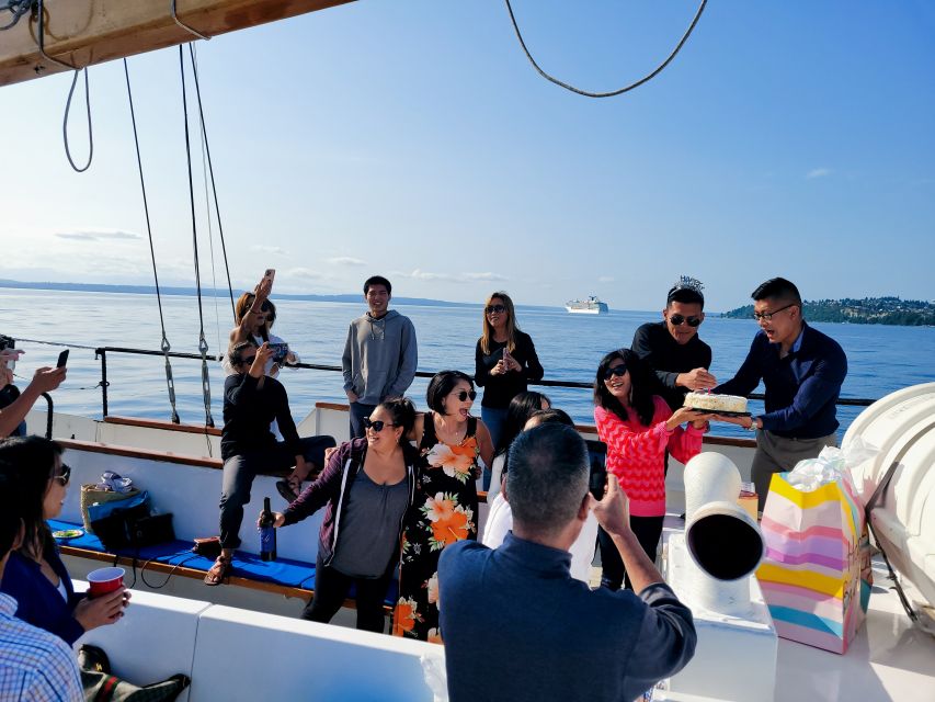 Seattle: Tall Ship Harbor Cruise - The Seattle skyline from the water