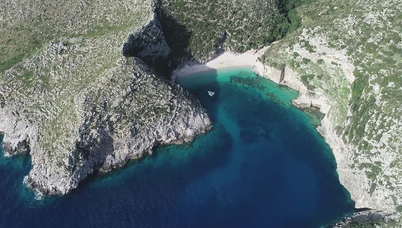 Secret Blue Cave & Grama Bay - Speed Boat Tour - Bristani Bay, Bear Bay, and a fast photo stop