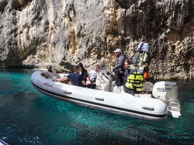Secret Blue Cave & Grama Bay - Speed Boat Tour - Englishman Bay and the open-air ride